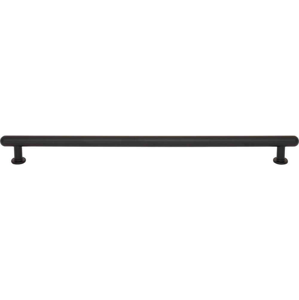 Top Knobs - Lambert Pull 12 Inch (c-c) Flat Black - Flat Black