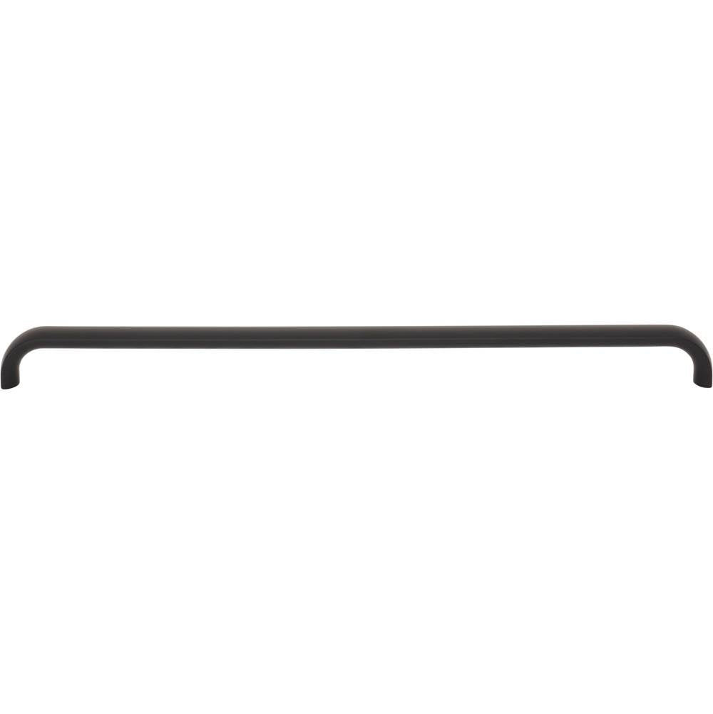 Top Knobs - Brockwell Pull 12 Inch (c-c) Flat Black - Flat Black