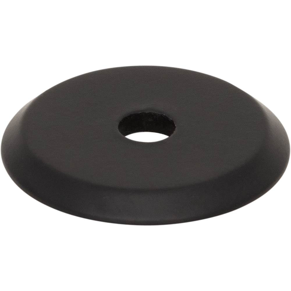 Top Knobs - Brockwell Backplate 1 Inch Flat Black - Flat Black