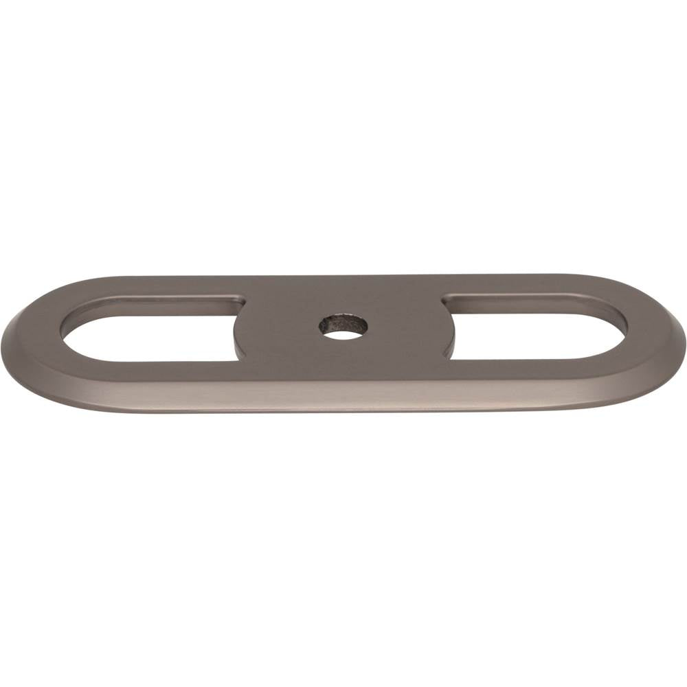 Top Knobs - Brockwell Backplate 2 3/4 Inch Ash Gray - Ash Gray