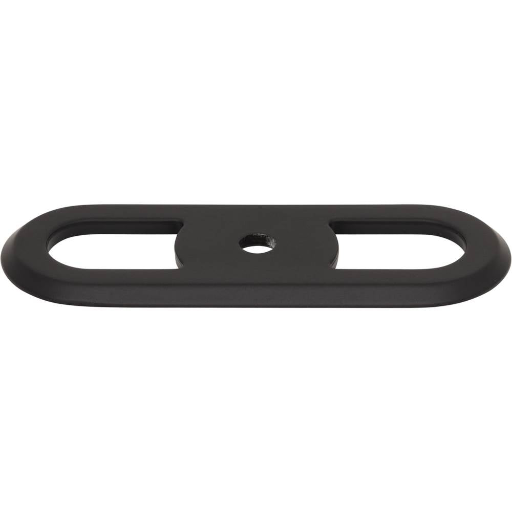 Top Knobs - Brockwell Backplate 2 3/4 Inch Flat Black - Flat Black