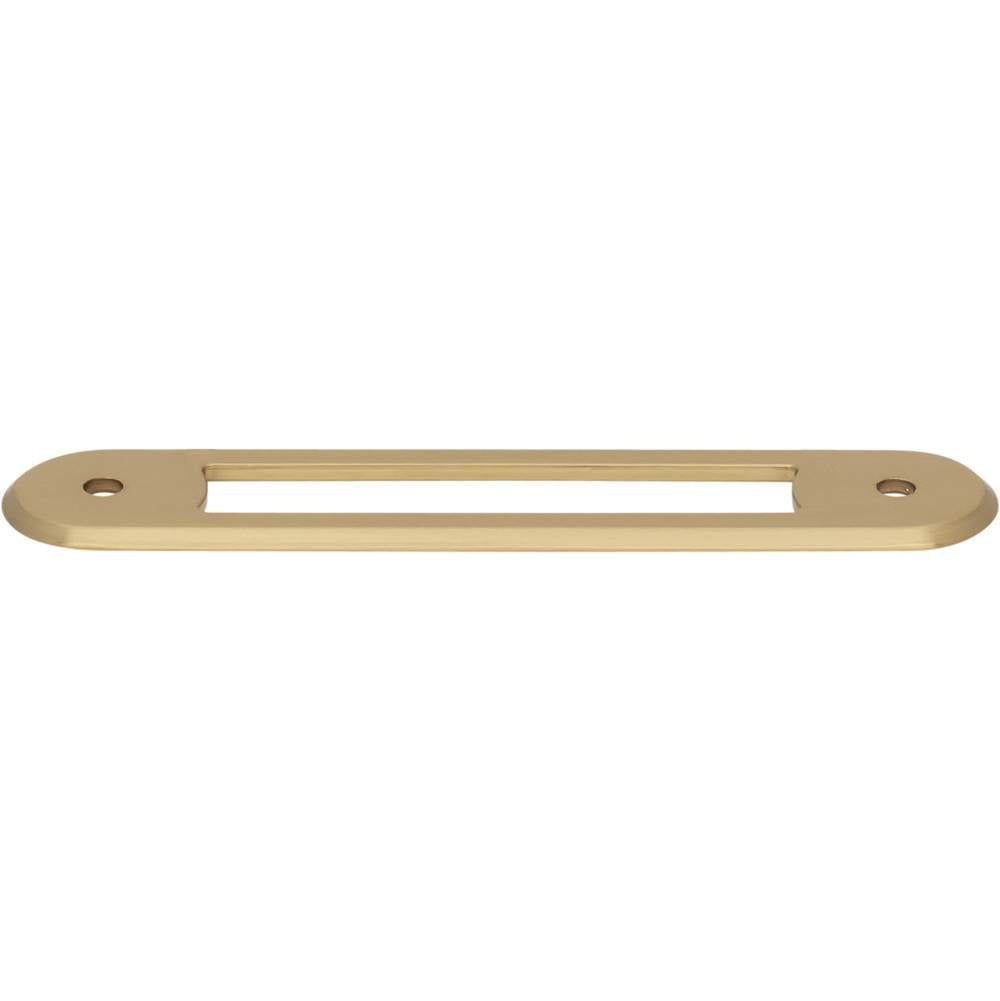 Top Knobs - Brockwell Backplate 3 3/4 Inch (c-c) Honey Bronze - Honey Bronze