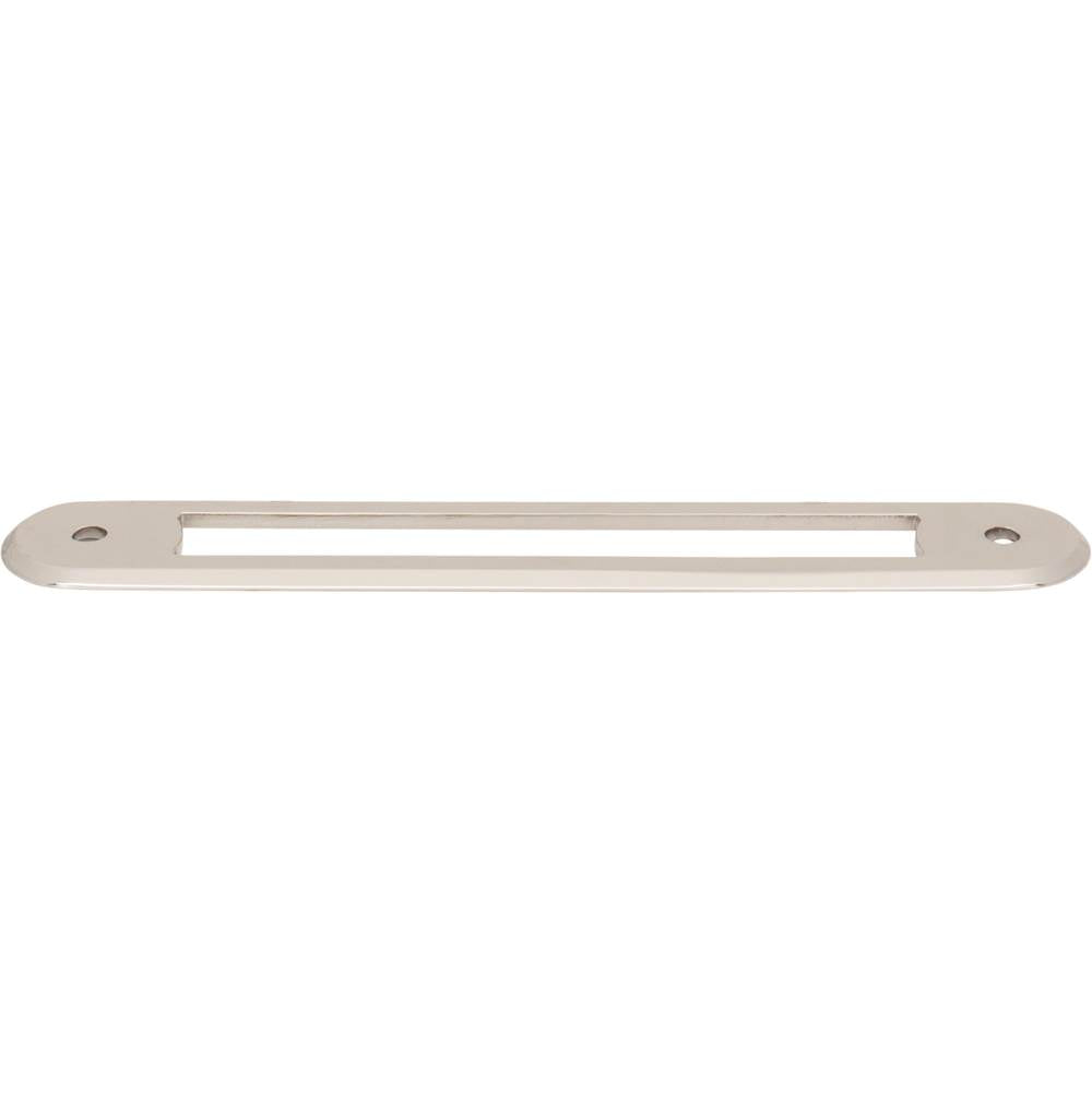 Top Knobs - Brockwell Backplate 5 1/16 Inch (c-c) Polished Nickel - Polished Nickel