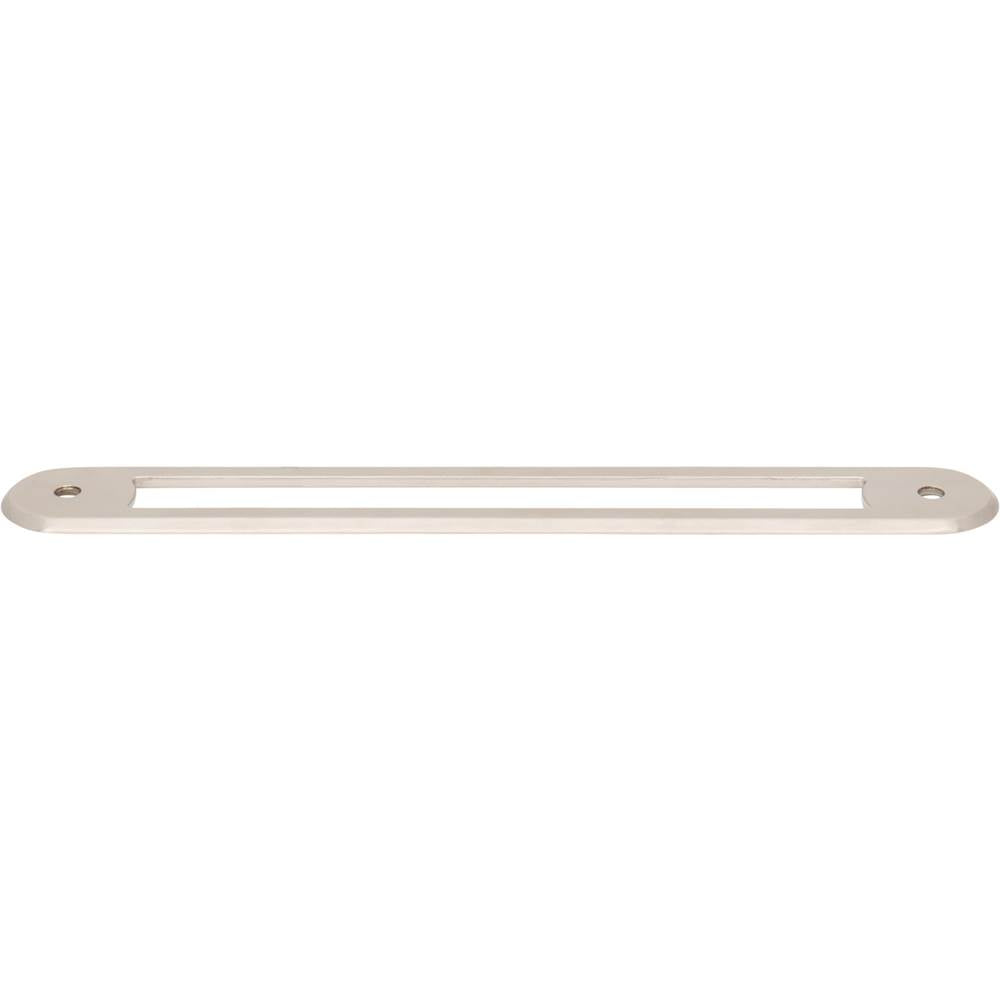 Top Knobs - Brockwell Backplate 6 5/16 Inch (c-c) Brushed Satin Nickel - Brushed Satin Nickel
