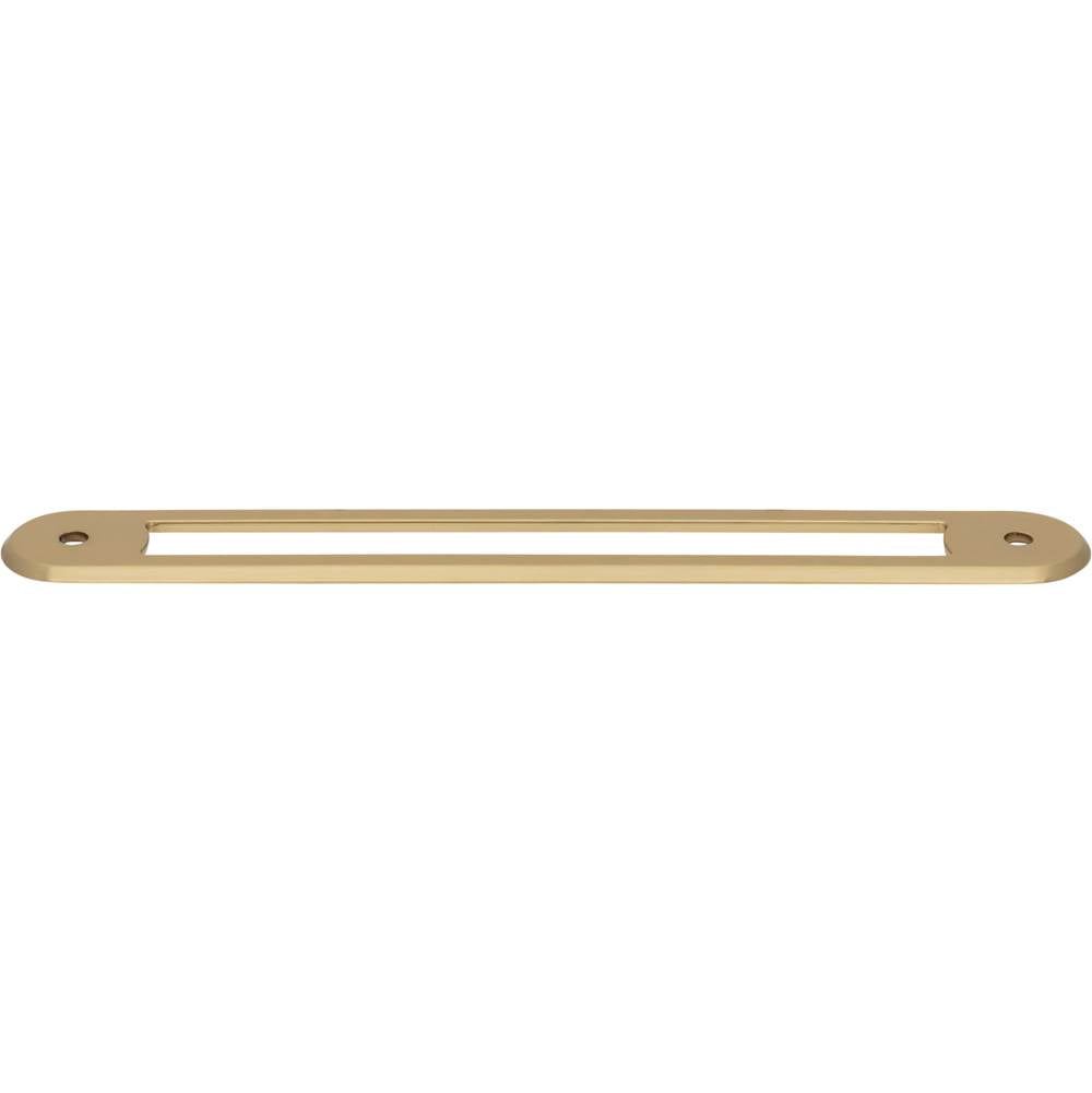 Top Knobs - Brockwell Backplate 6 5/16 Inch (c-c) Honey Bronze - Honey Bronze