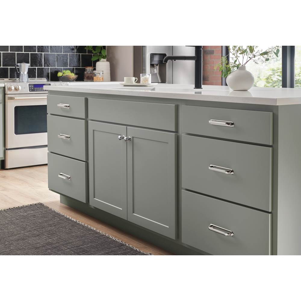 Brockwell Backplate 8 13/16 Inch (c-c) Ash Gray