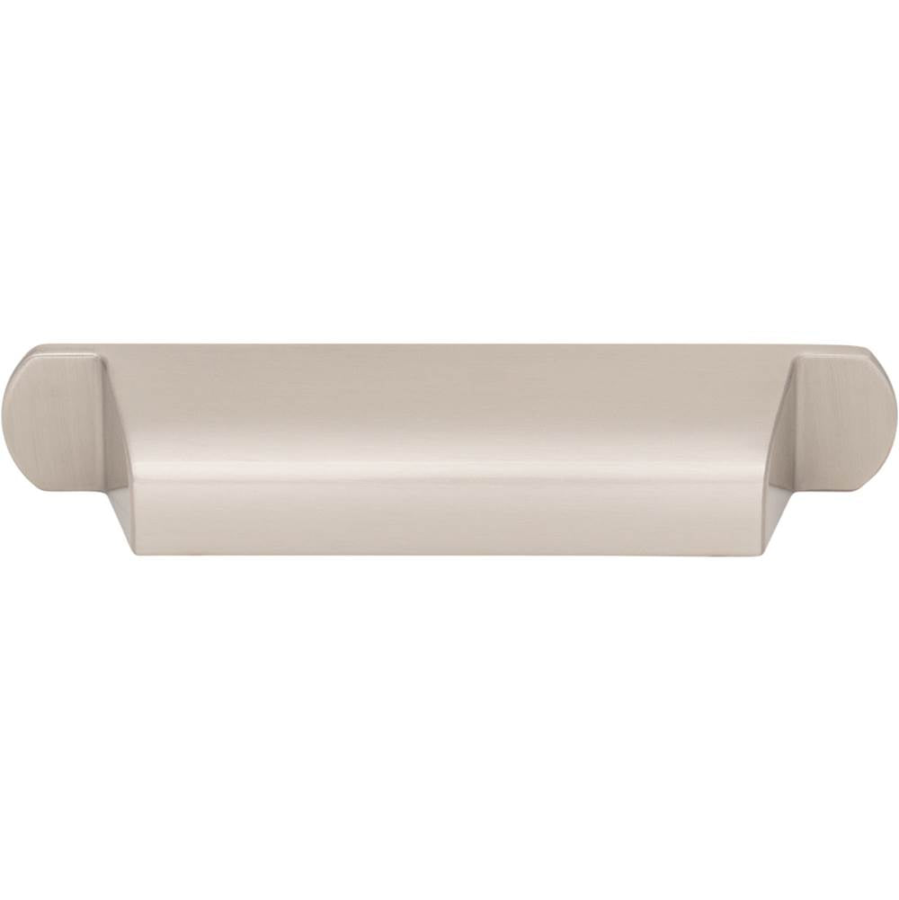 Top Knobs - Cressing Cup Pull 3 3/4 Inch (c-c) Brushed Satin Nickel - Brushed Satin Nickel