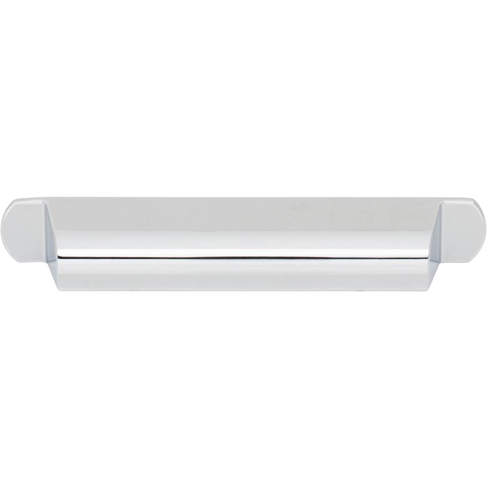 Top Knobs - Cressing Cup Pull 5 1/16 Inch (c-c) Polished Chrome - Polished Chrome