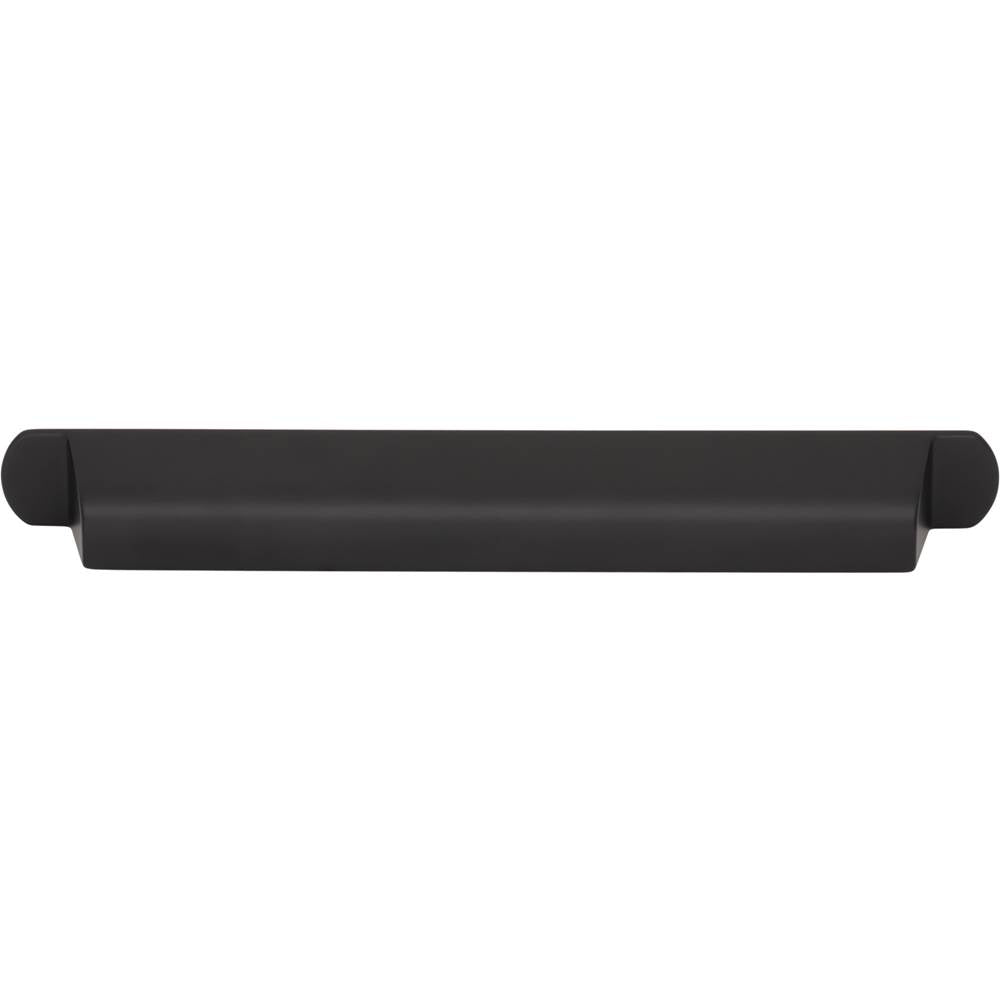 Top Knobs - Cressing Cup Pull 7 9/16 Inch (c-c) Flat Black - Flat Black