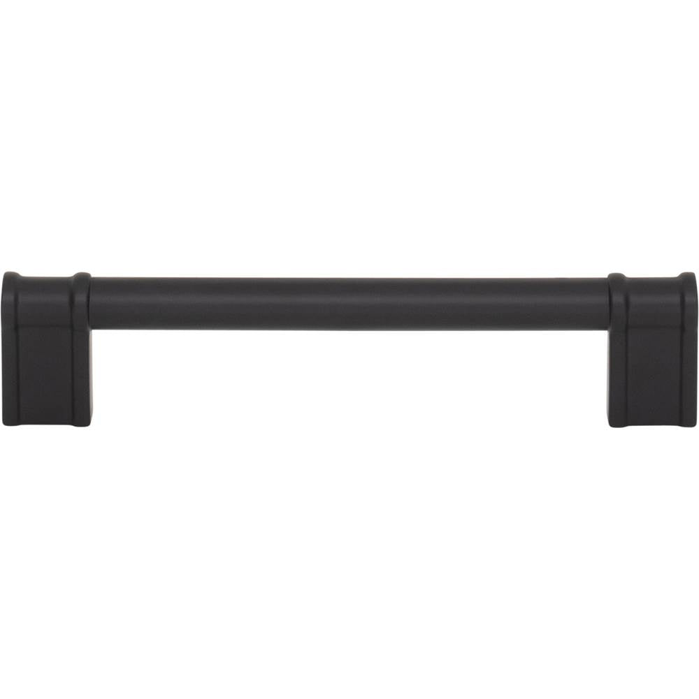 Top Knobs - Newburn Pull 5 1/16 Inch (c-c) Flat Black - Flat Black