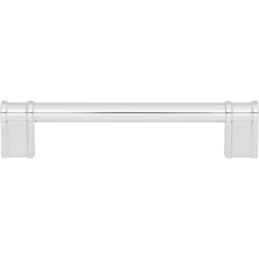 Top Knobs - Newburn Pull 5 1/16 Inch (c-c) Polished Chrome - Polished Chrome