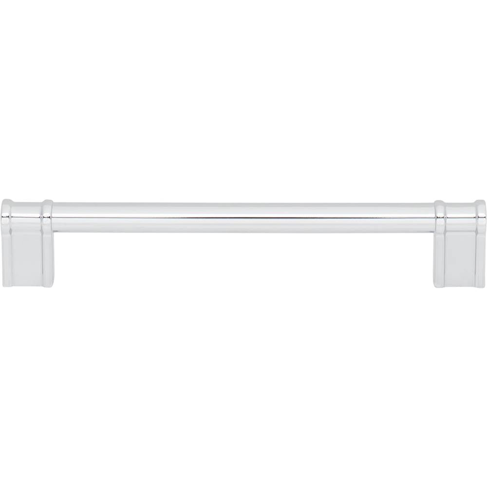 Top Knobs - Newburn Pull 6 5/16 Inch (c-c) Polished Chrome - Polished Chrome