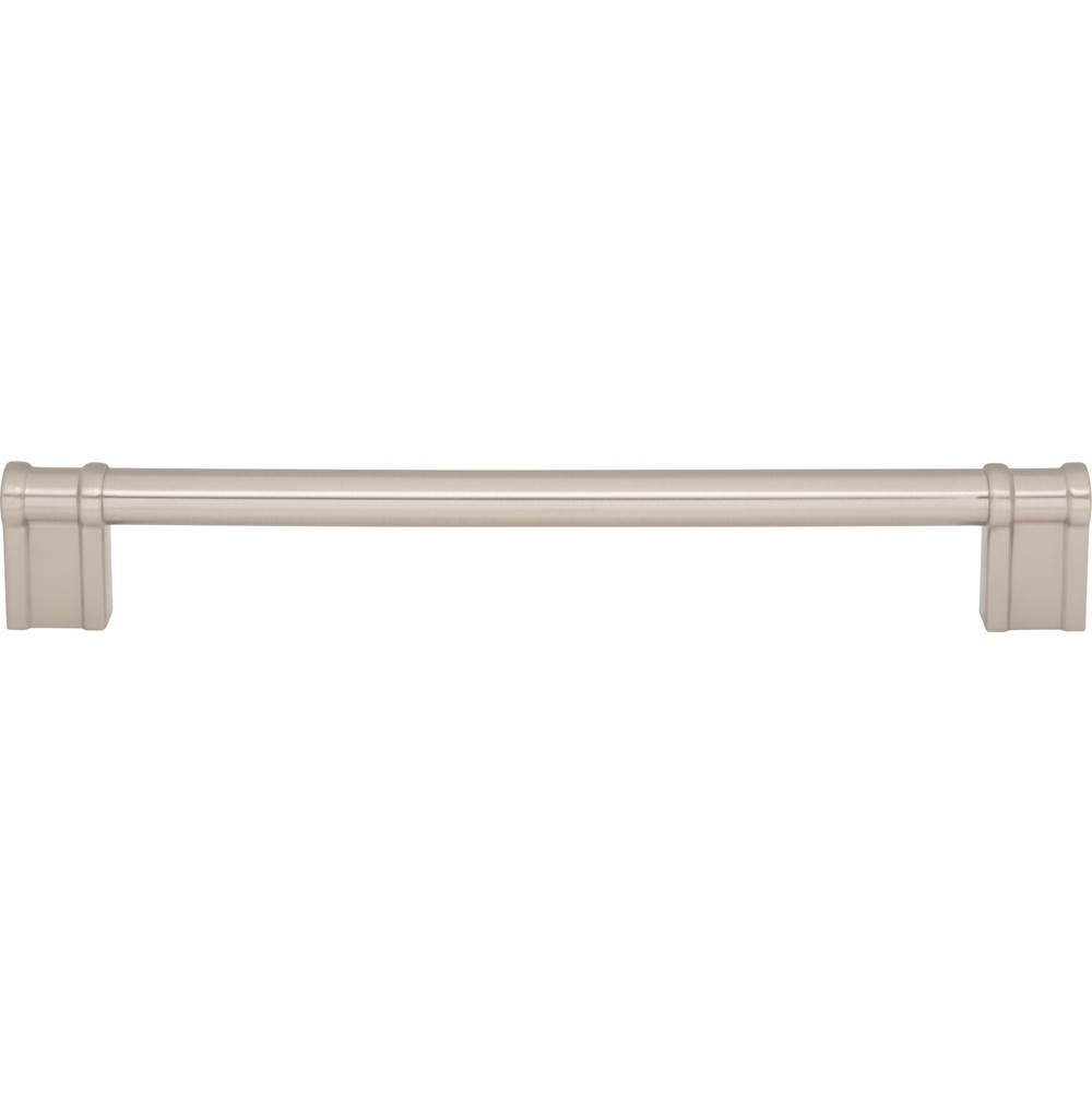 Top Knobs - Newburn Appliance Pull 12 Inch (c-c) Brushed Satin Nickel - Brushed Satin Nickel