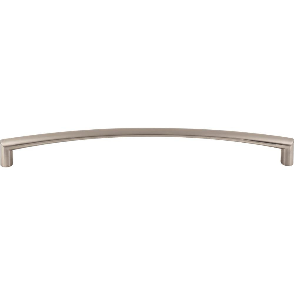 Top Knobs - Griggs Pull 8 13/16 Inch (c-c) Brushed Satin Nickel - Brushed Satin Nickel
