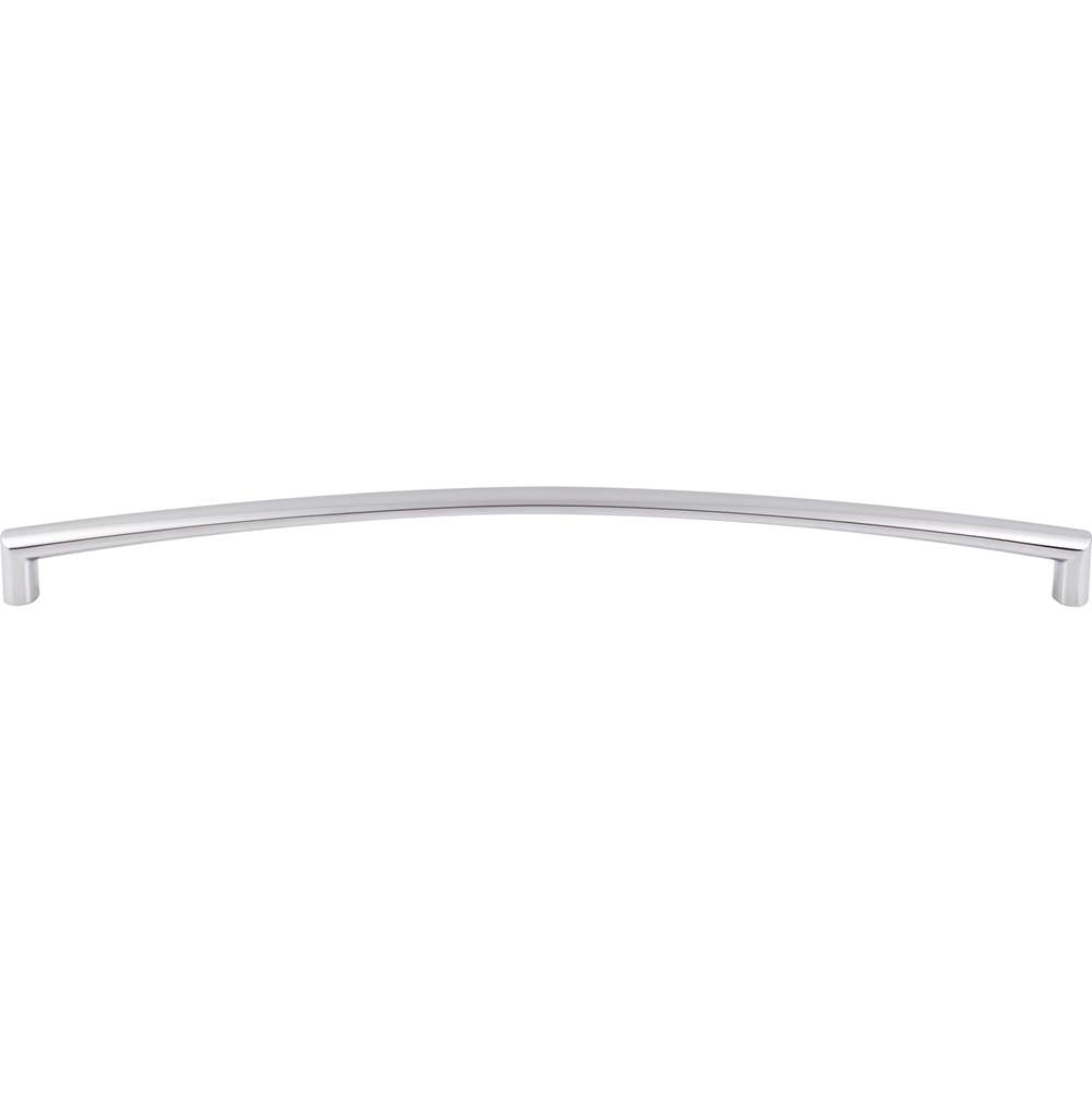Top Knobs - Griggs Pull 12 Inch (c-c) Polished Chrome - Polished Chrome