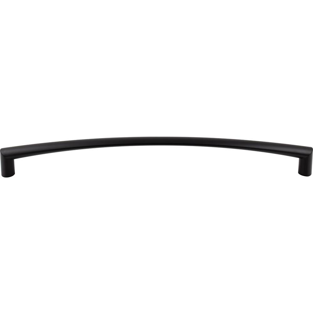 Top Knobs - Griggs Appliance Pull 18 Inch (c-c) Flat Black - Flat Black