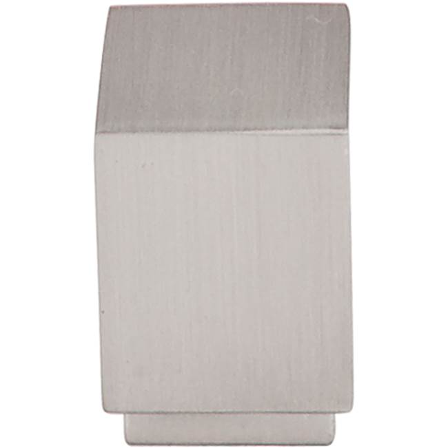 Top Knobs - Linear Square Knob 3/4 Inch Brushed Satin Nickel - Brushed Satin Nickel