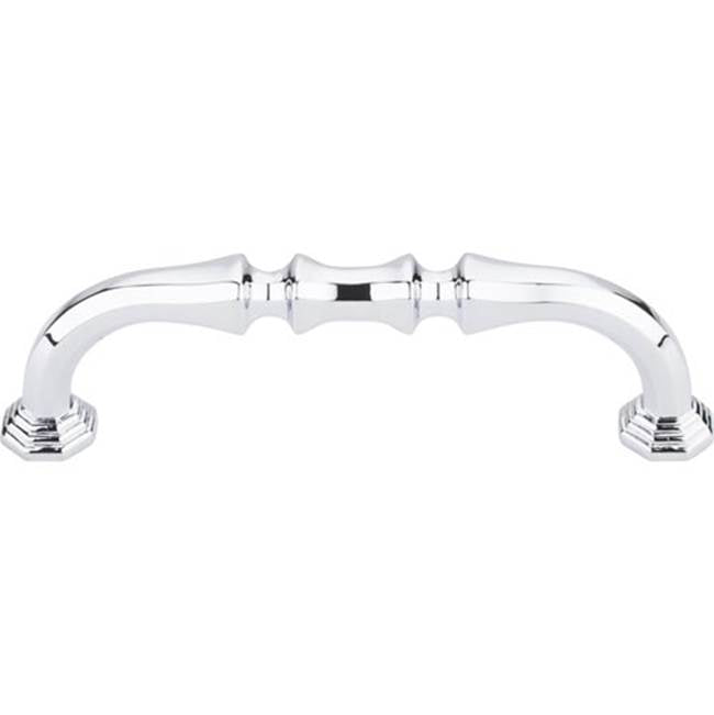 Top Knobs - Chalet Pull 3 3/4 Inch (c-c) Polished Chrome - Polished Chrome