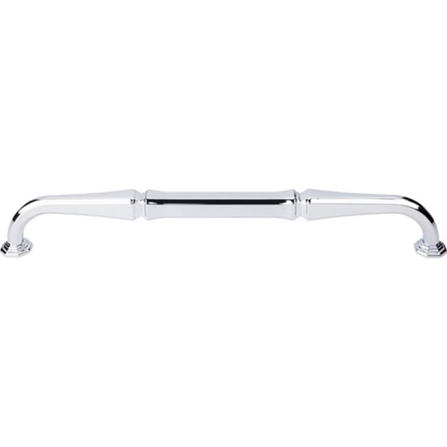 Top Knobs - Chalet Appliance Pull 12 Inch (c-c) Polished Chrome - Polished Chrome