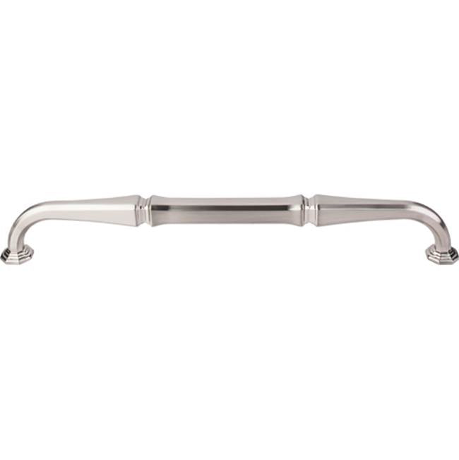Top Knobs - Chalet Appliance Pull 18 Inch (c-c) Brushed Satin Nickel - Brushed Satin Nickel