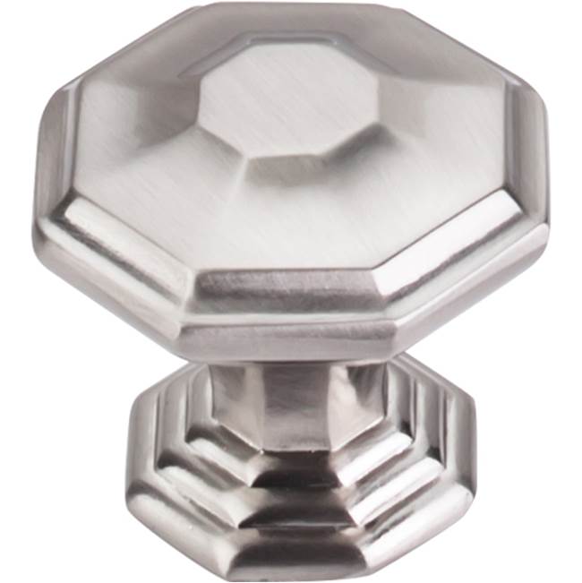 Top Knobs - Chalet Knob 1 1/2 Inch Brushed Satin Nickel - Brushed Satin Nickel