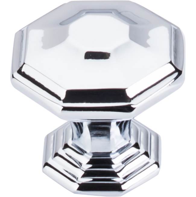 Top Knobs - Chalet Knob 1 1/2 Inch Polished Chrome - Polished Chrome