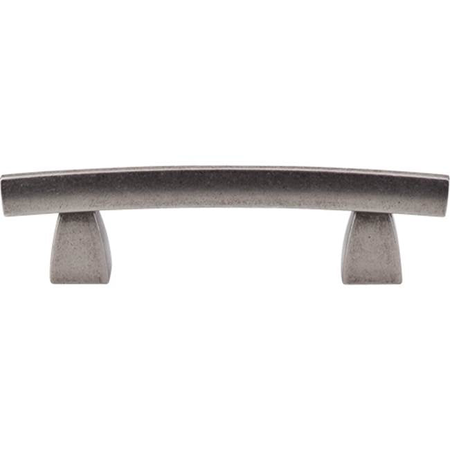 Top Knobs - Arched Pull 3 Inch (c-c) Pewter Antique - Pewter Antique
