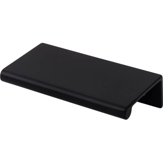 Top Knobs - Europa Tab Pull 2 Inch (c-c) Flat Black - Flat Black