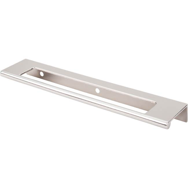 Top Knobs - Europa Cut Out Tab Pull 6 Inch (c-c) Polished Nickel - Polished Nickel