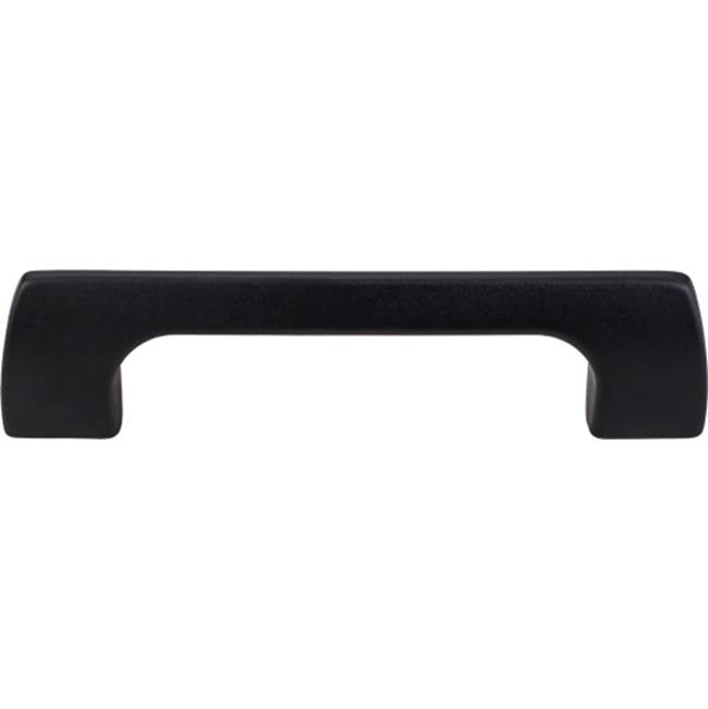 Top Knobs - Holland Pull 3 3/4 Inch (c-c) Flat Black - Flat Black
