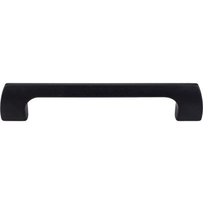 Top Knobs - Holland Pull 5 1/16 Inch (c-c) Flat Black - Flat Black
