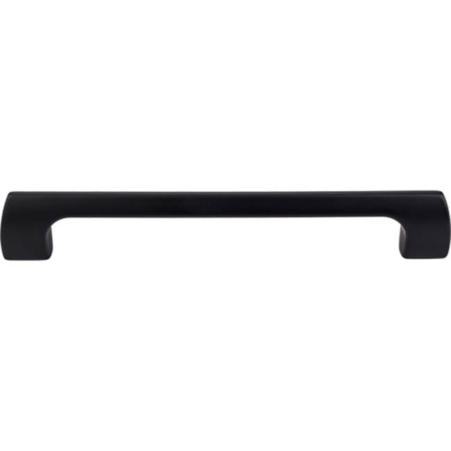 Top Knobs - Holland Pull 6 5/16 Inch (c-c) Flat Black - Flat Black