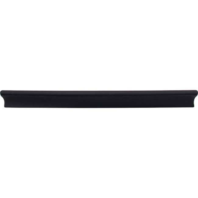 Top Knobs - Glacier Pull 9 15/16 Inch (c-c) Flat Black - Flat Black