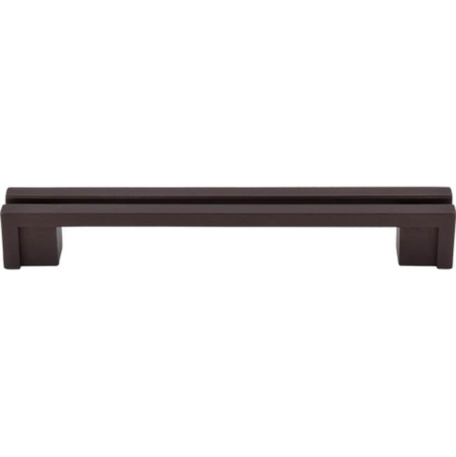 Top Knobs - Flat Rail Pull 5 Inch (c-c) Oil Rubbed Bronze - Oil Rubbed Bronze