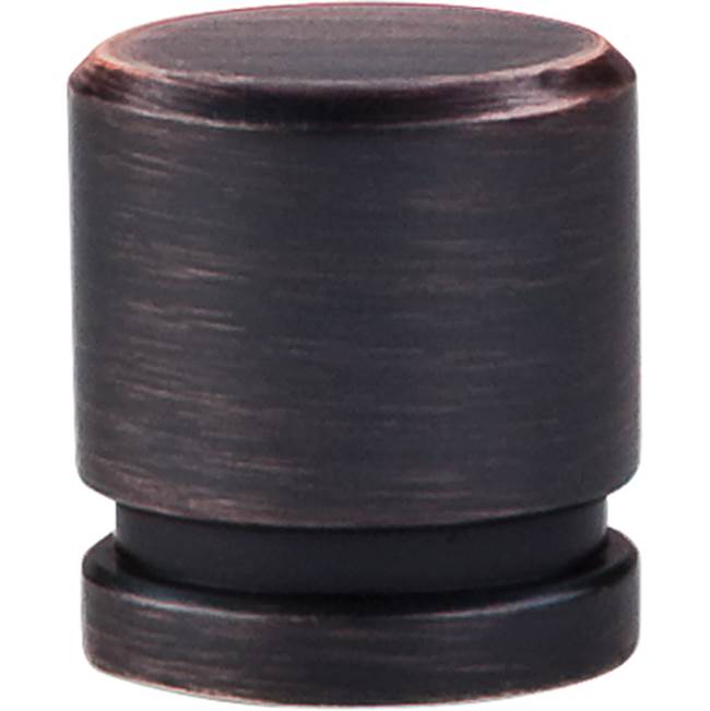 Top Knobs - Oval Knob 1 Inch Tuscan Bronze - Tuscan Bronze