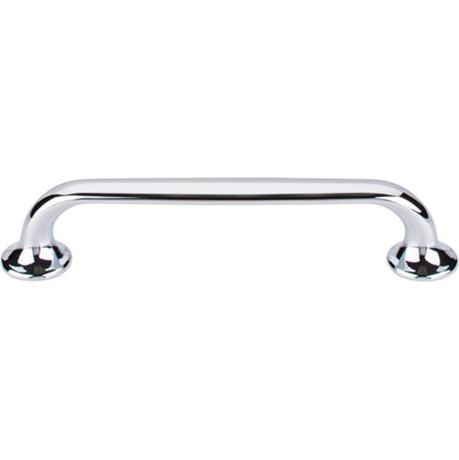 Top Knobs - Oculus Oval Pull 5 1/16 Inch (c-c) Polished Chrome - Polished Chrome