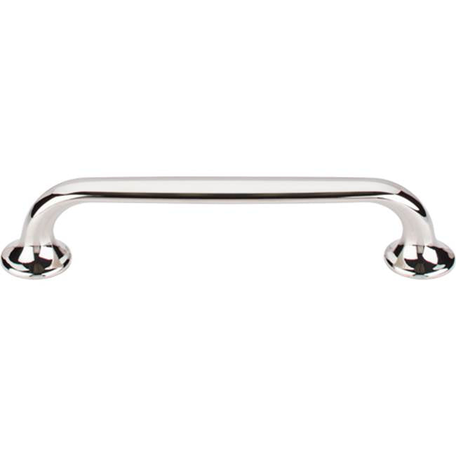 Top Knobs - Oculus Oval Pull 5 1/16 Inch (c-c) Polished Nickel - Polished Nickel
