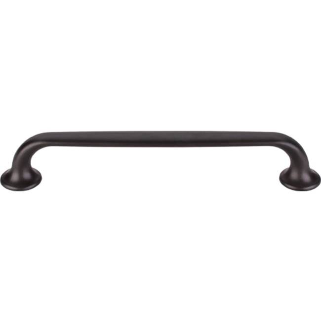 Top Knobs - Oculus Oval Pull 6 5/16 Inch (c-c) Sable - Sable