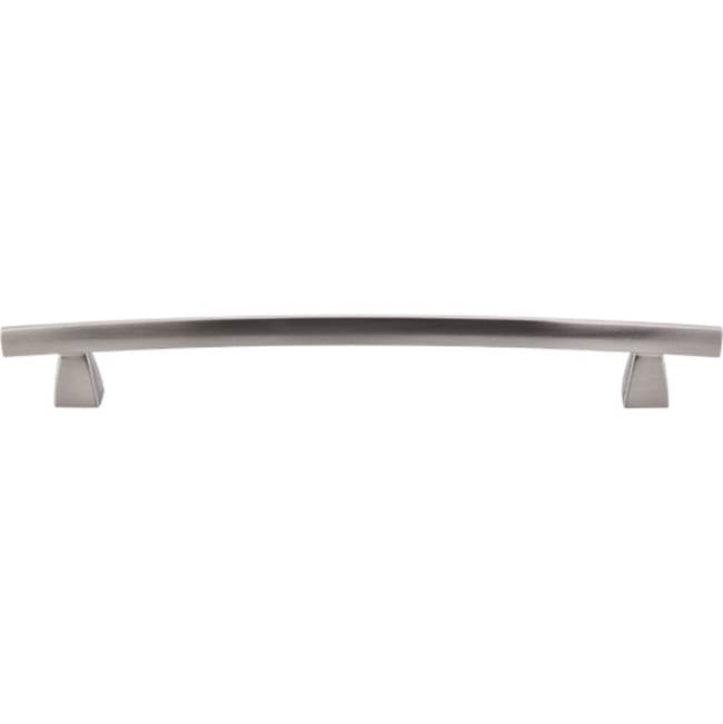 Top Knobs - Arched Pull 8 Inch (c-c) Brushed Satin Nickel - Brushed Satin Nickel