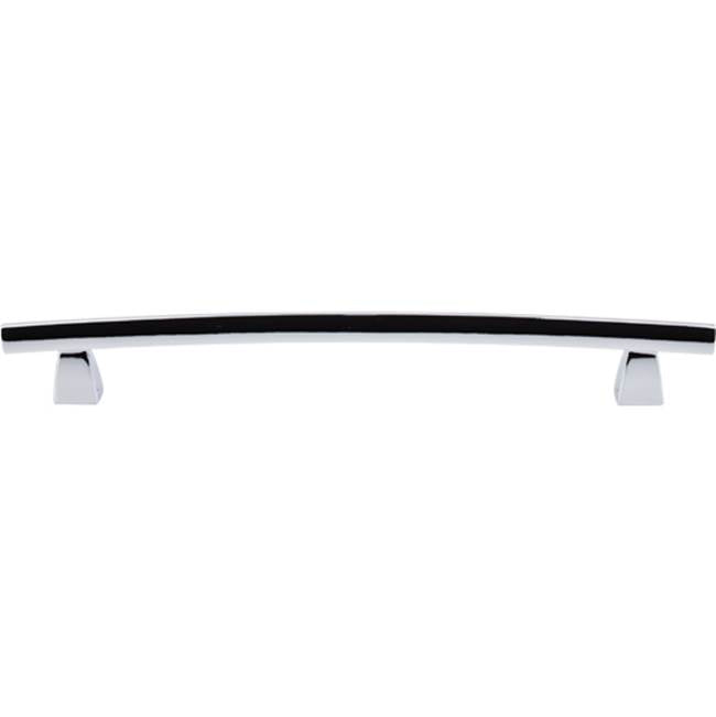Top Knobs - Arched Pull 8 Inch (c-c) Polished Chrome - Polished Chrome