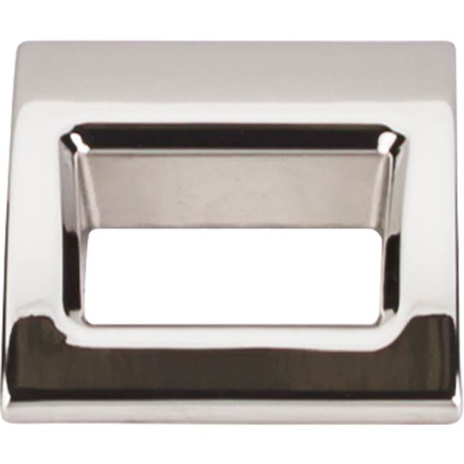 Top Knobs - Tango Finger Pull 1 1/8 Inch (c-c) Polished Nickel - Polished Nickel