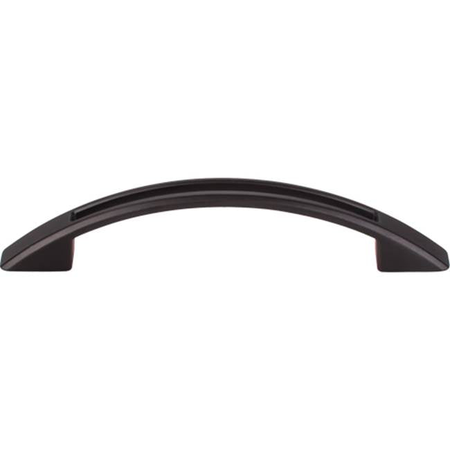 Top Knobs - Tango Cut Out Pull 3 3/4 Inch (c-c) Sable - Sable