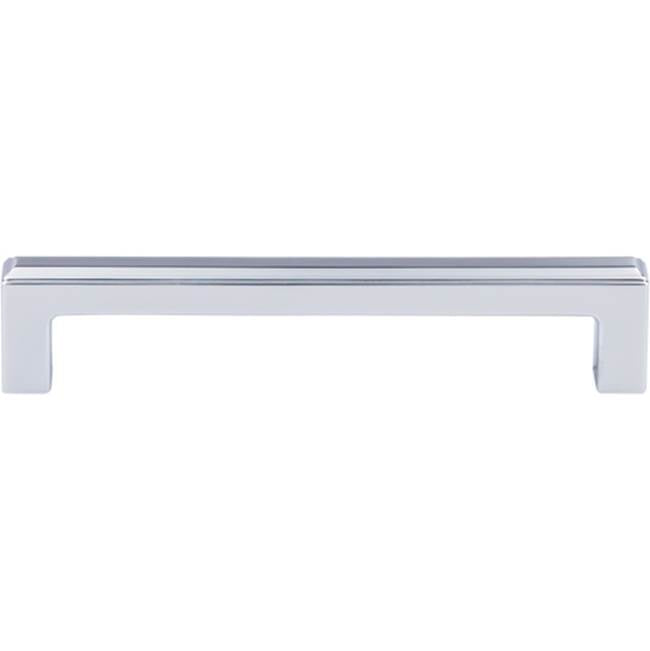 Top Knobs - Podium Pull 5 1/16 Inch (c-c) Polished Chrome - Polished Chrome