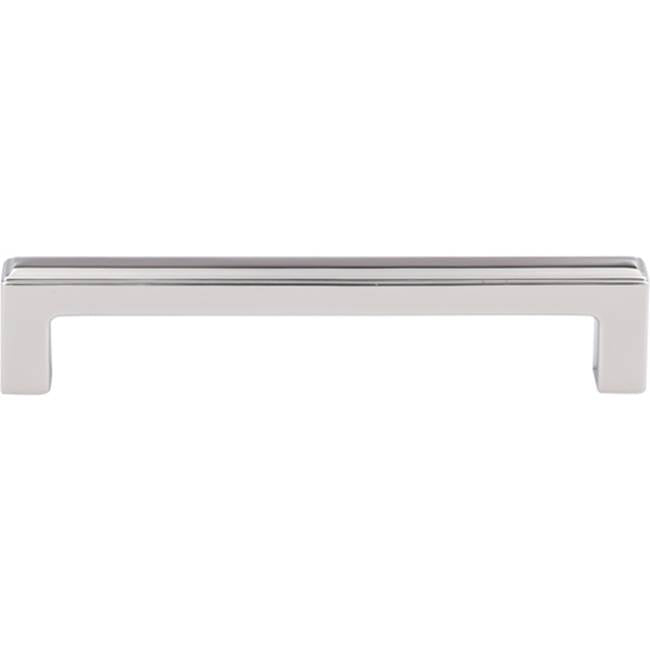 Top Knobs - Podium Pull 5 1/16 Inch (c-c) Polished Nickel - Polished Nickel