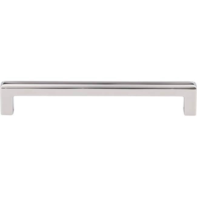 Top Knobs - Podium Pull 6 5/16 Inch (c-c) Polished Nickel - Polished Nickel