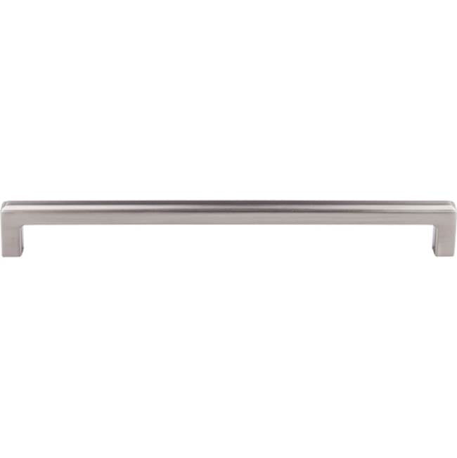 Top Knobs - Podium Pull 9 Inch (c-c) Brushed Satin Nickel - Brushed Satin Nickel