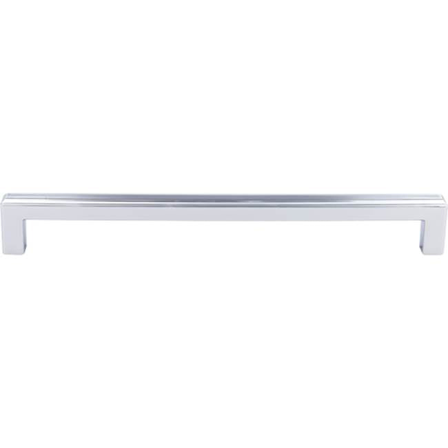Top Knobs - Podium Appliance Pull 12 Inch (c-c) Polished Chrome - Polished Chrome