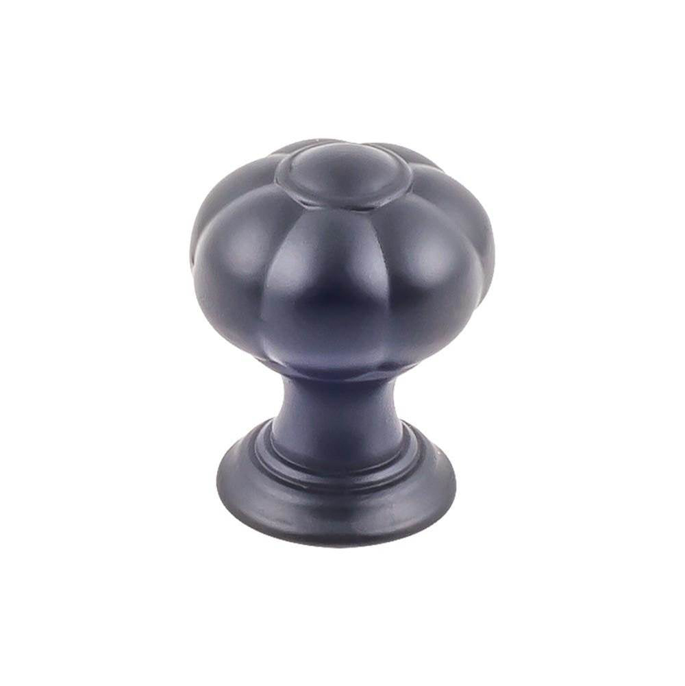 Top Knobs - Allington Knob 1 Inch Flat Black - Flat Black