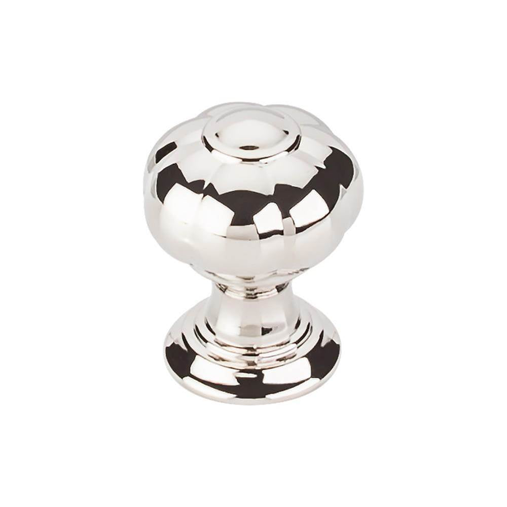 Top Knobs - Allington Knob 1 Inch Polished Nickel - Polished Nickel