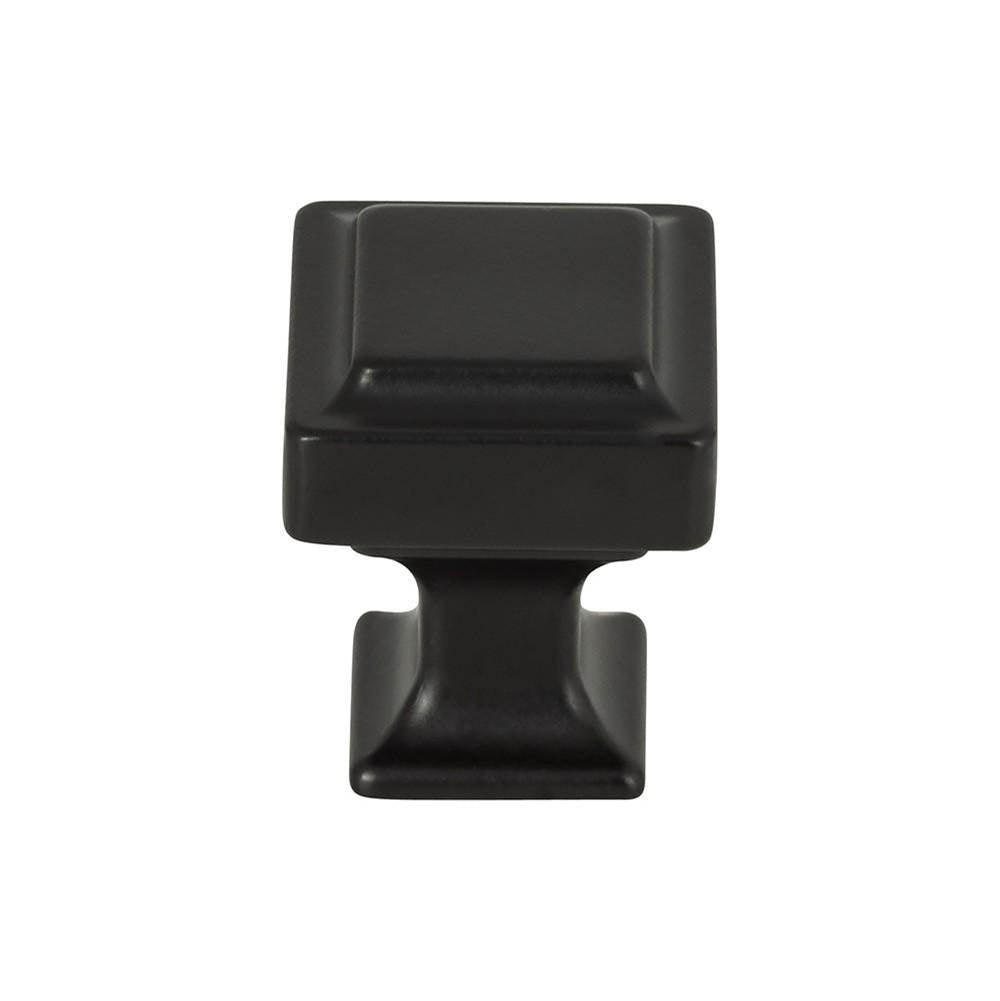 Top Knobs - Ascendra Knob 1 Inch Flat Black - Flat Black